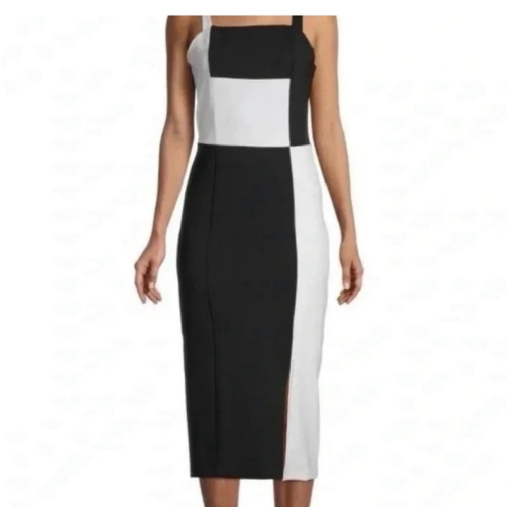 RACHEL Rachel Roy Black and White Dress